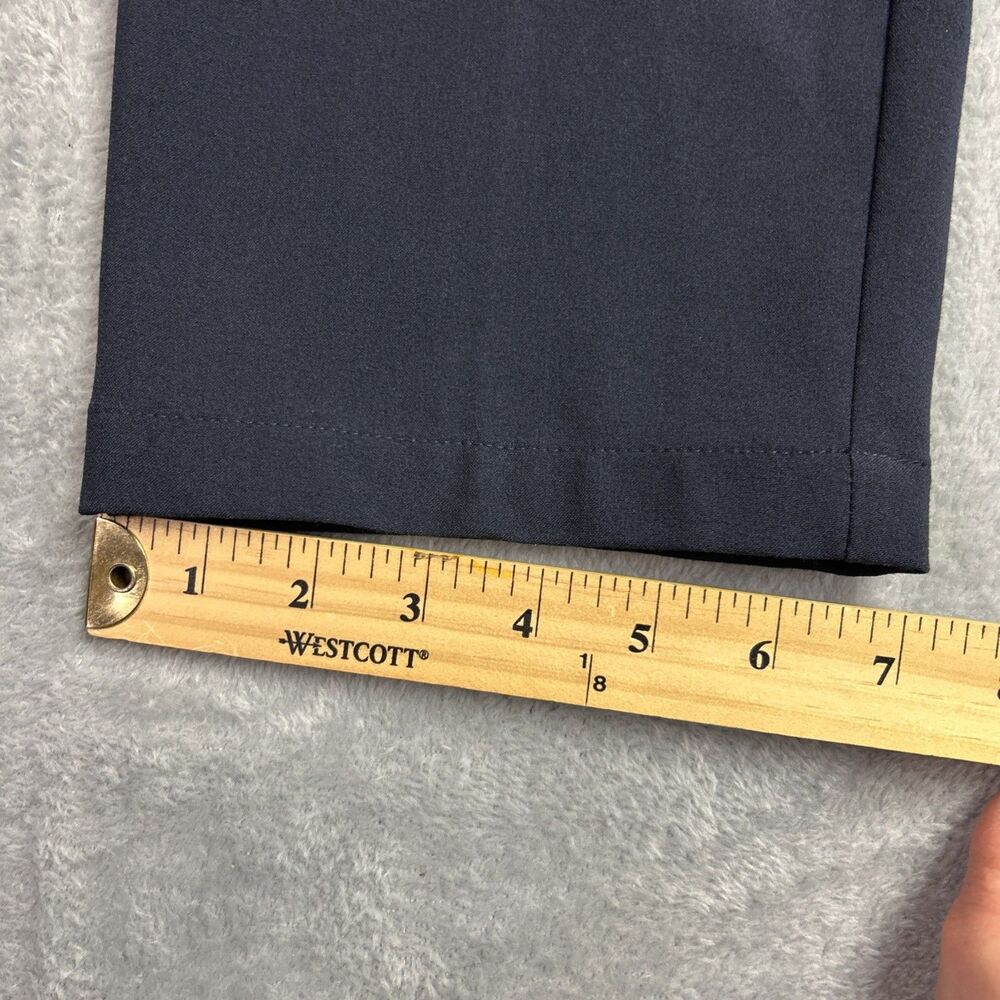 Calvin Klein Stretch Drawstring Navy Blue Dress Pants 36x30 Travel Tech Casual - Picture 7 of 14